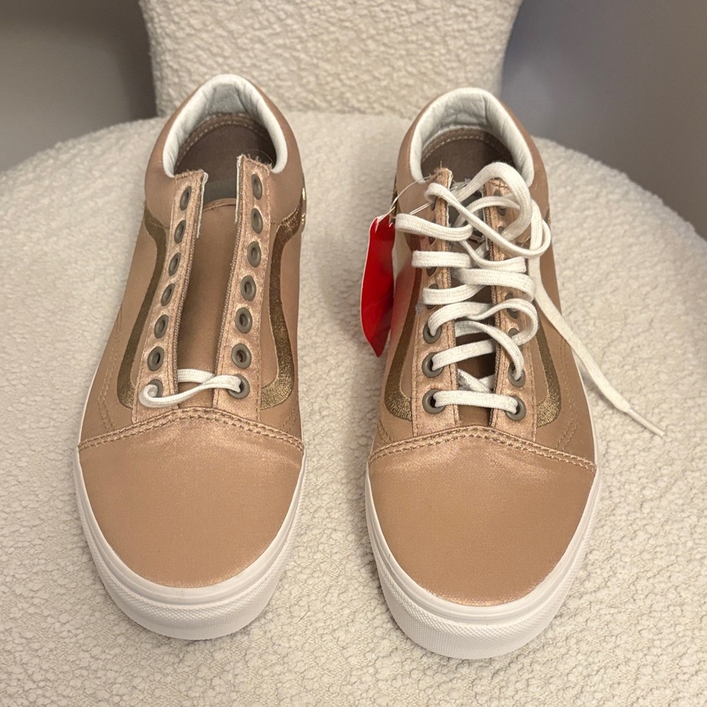 Vans Women's Gold Sneakers - size 9